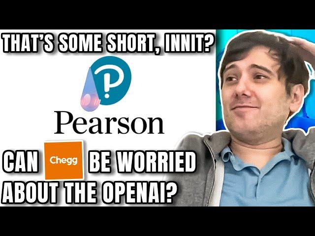 Trump Crypto LOL, a 19yr Old Working at OpenAI, Chegg | Pearson plc Stock Analysis | Martin Shkreli