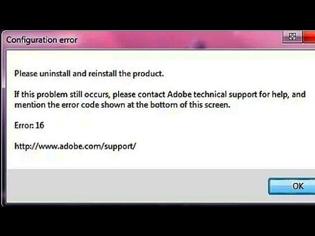 How to Solve Error Code 16 in All Adobe Products [100% Working] in Windows 10 ||  Tutorial 2021