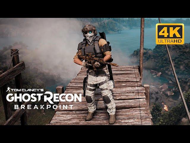 Elite Soldiers - Ghost Recon Breakpoint Realistic Tactical Gameplay (4K Ultra Graphics)