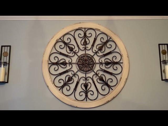 Deco 79 Metal Fleur De Lis Wall Decor with Perforated Details Review