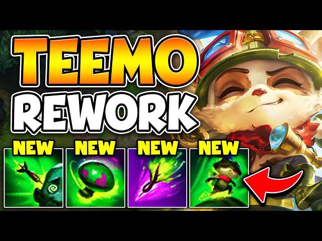 THE NEW TEEMO IS FINALLY HERE! THE BEST REWORK OF ALL TIME!