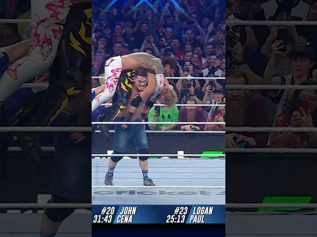 John Cena had to do it him  #RoyalRumble