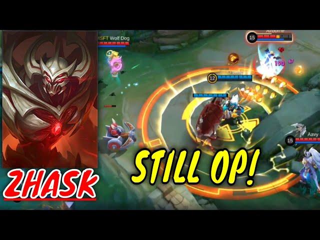 Zhask Gameplay 2024 | Zhask best Build | Mobile Legends: Bang Bang
