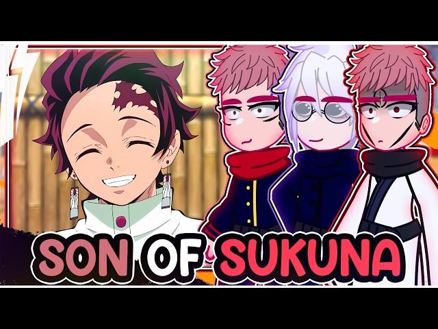 ||Jujutsu Kaisen reacting to TANJIRO KAMADO AS SUKUNA'S SON|| \\/// ◆Bielly - Inagaki◆