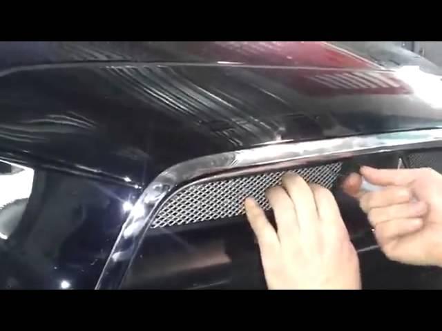 Защитная решетка радиатора Mitsubishi Lancer 10 инструкция по установке radiator guard tuning grill