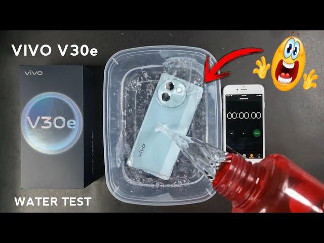 Vivo V30e 5G Water Test iP64 | Vivo V30e is Water Resistant Or Not?