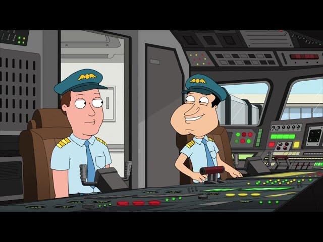 Family Guy - This is your captain speaking from the, uh, cockpit