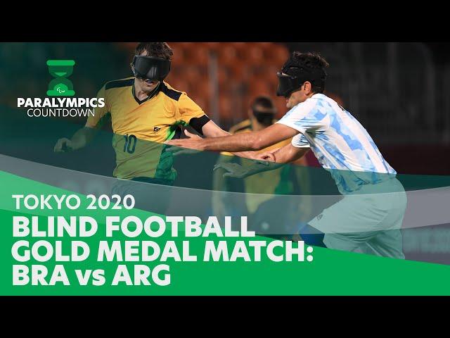 #ParalympicsCountdown⏳| Tokyo 2020: Blind Football - Gold Medal Match: BRA vs ARG