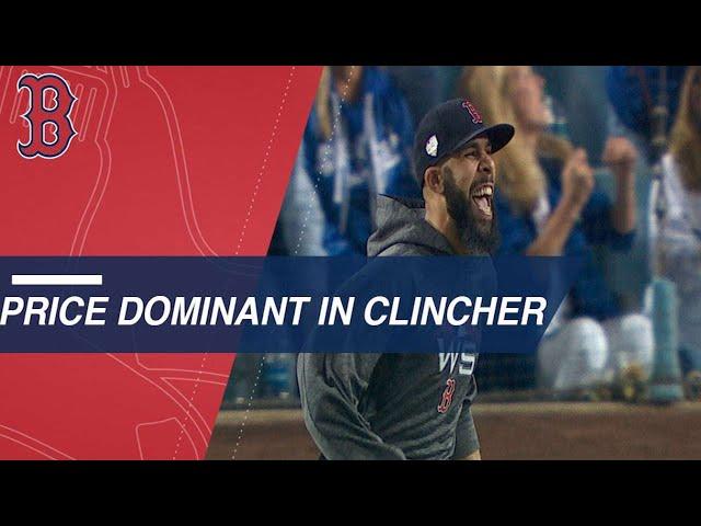 David Price's dominant start helps the Red Sox clinch the World Series