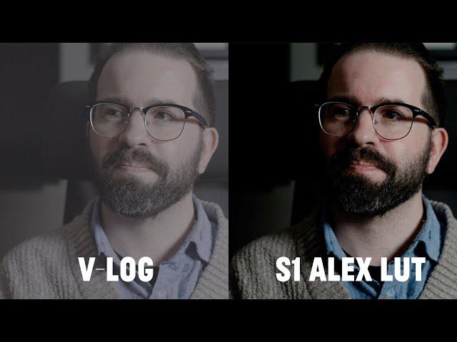 V-Log on Lumix S5 with the S1 Alex LUT