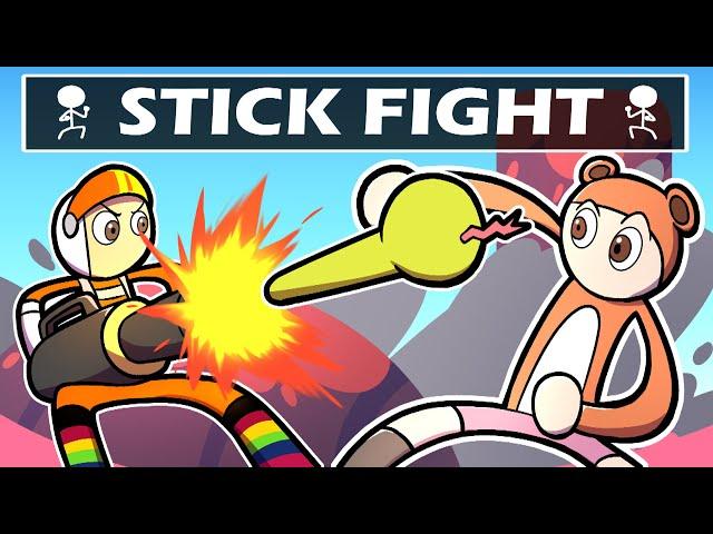 SPAMMING SNAKE GUN IN STICK FIGHT THE GAME!