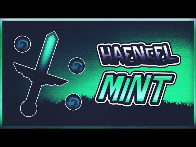 ️MINECRAFT PVP TEXTURE PACK - HAENSEL MINT PACK️