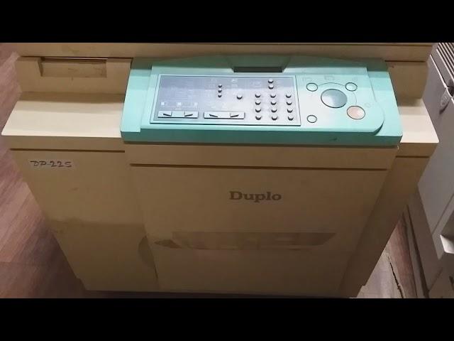 Duplo DP22S used for sale from Ukraine +380675736455