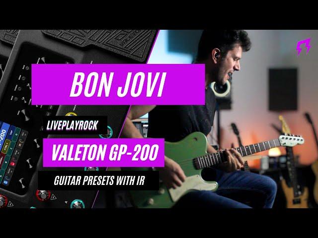 Bon Jovi Sambora VALETON GP-200 Guitar presets with IR impulse response Liveplayrock #liveplayrock