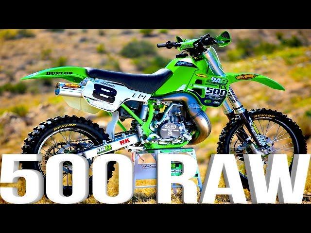 Kawasaki KX500 2 Stroke RAW featuring Destry Abbott - Dirt Bike Magazine