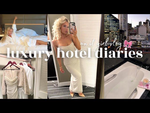 IT GIRL VLOG  spending 24 hours in a luxury hotel