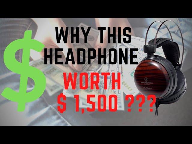 TECH NEWS -AUDIO TECHNICA EXPENSIVE HEADPHONE /ATH-W500 worth $1,500 USD