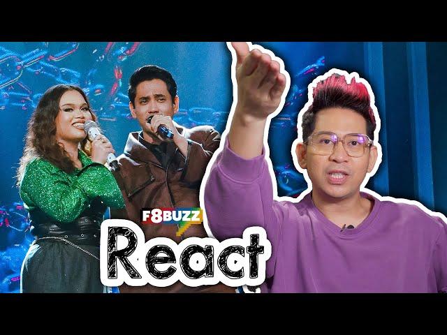 Eylia Guntabid x Khai Bahar • DUA INSAN BERCINTA @ OIAM • F8Buzz React Reaksi X Shaffiq Erwin