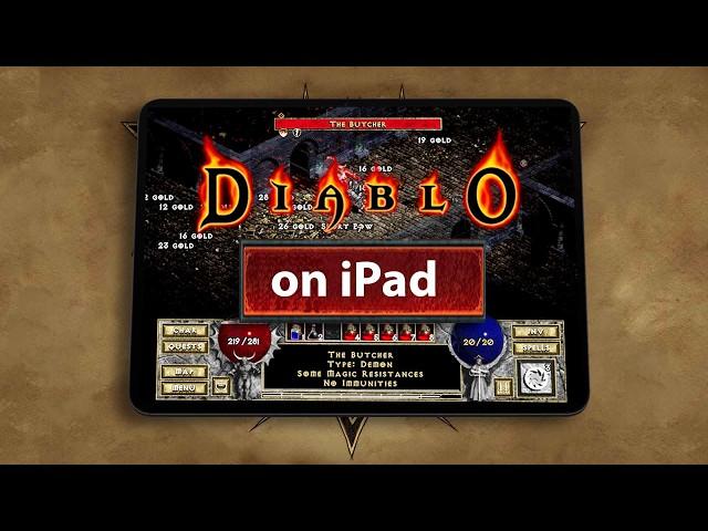 How to play Diablo + Hellfire on iPad Pro (3 Solutions)