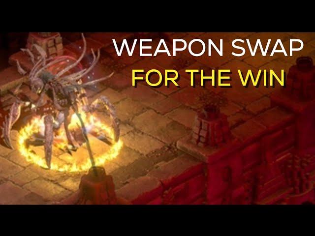 Mercenary Weapon Swap For MASSIVE DAMAGE (Diablo 2 Resurrected) TLDR Escort Paladin