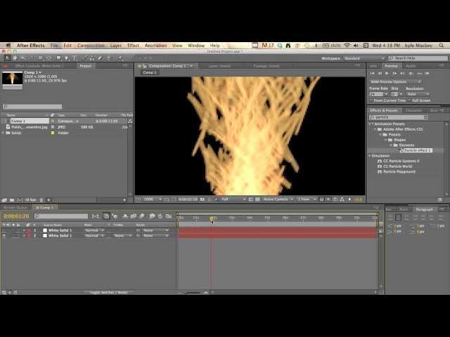 Make cool particle effects using CC Particle World in After Effects