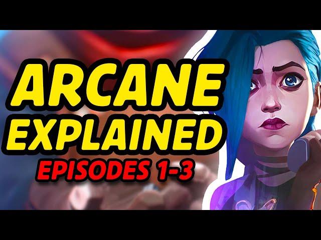 EXPLAINING The Story of ARCANE So Far [Episodes 1-3]