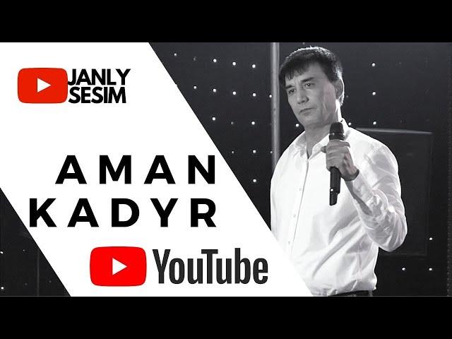 AMAN KADYROW DILBER TURKMEN HALK AYDYMLARY TURKMEN TOY JANLY SESIM 2020