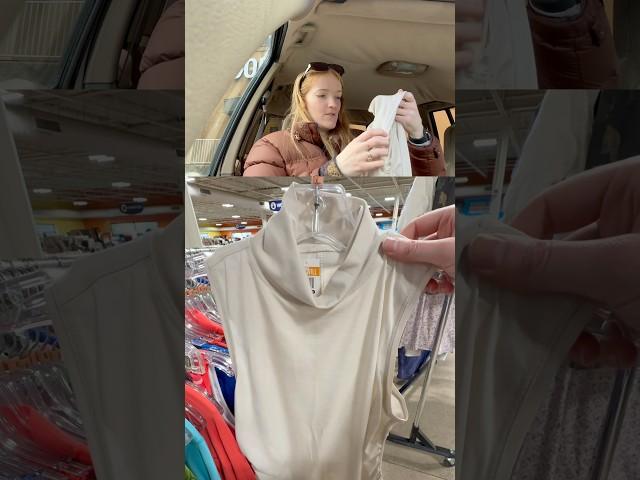 Thrifting Lululemon is always a rush #thrift #thrifting #goodwill #secondhand #clothing #thriftfind