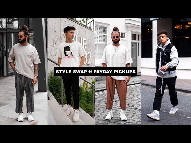 STREETWEAR vs MINIMAL ESSENTIALS - STYLE SWAP ft PAYDAY PICKUPS