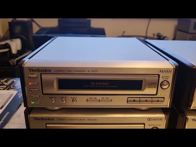 Technics SL-HD70 Compact Disc Changer (1996) Sold