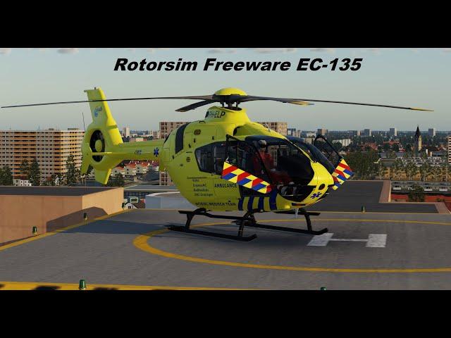 Freeware Rotorsim EC 135 for X Plane 12