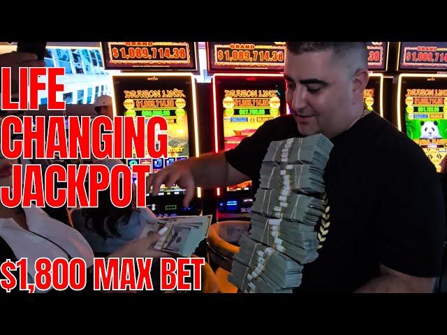 $1,800 Max Bet WORLD RECORD BREAKING JACKPOT