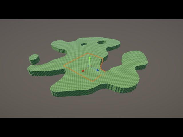 UNITY PROCEDURAL GENERATON | FREE PROJECT | MARCHING SQUARES ALGORITHM