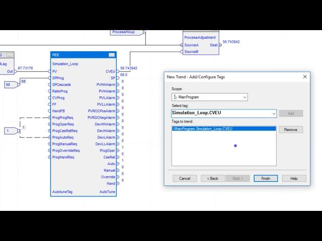 Studio 5000 PIDE Simulation Programming In Function Block