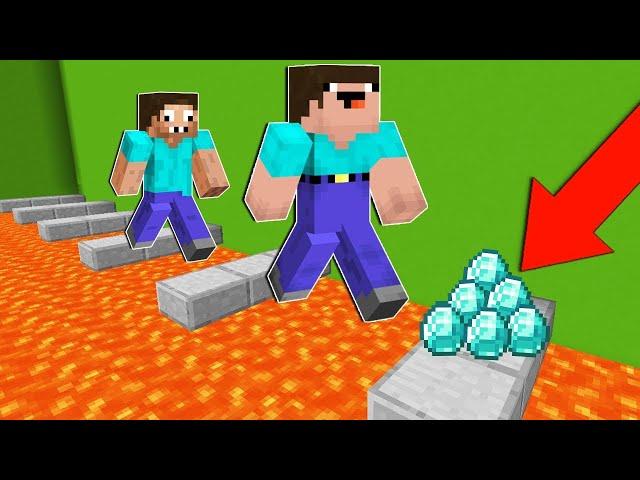 NOOB And PRO PASSING TOP 10 PARKOUR CHALLENGES In MINECRAFT Like Maizen Mikey And JJ (Cash and Nico)