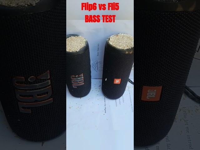 JBL FLIP6 VS JBL FLIP5 BASS TEST