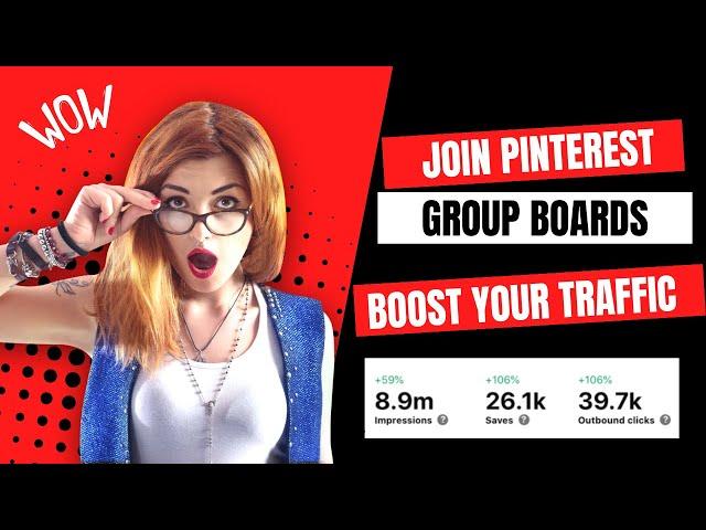 How To Find And Join Pinterest Group Boards In 2024| Boost Your Traffic With This Pinterest Tutorial