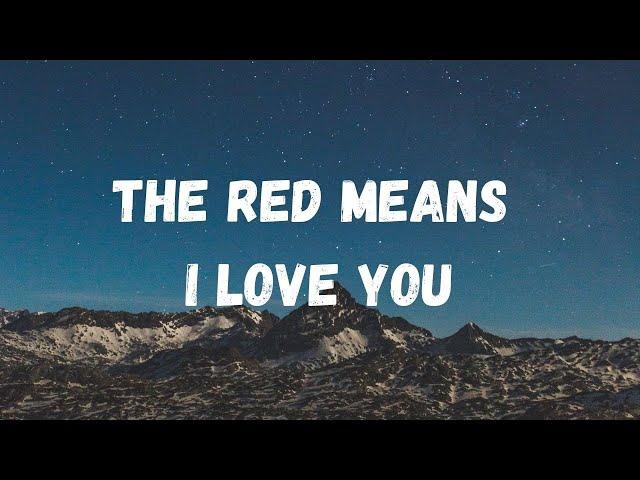 Madds Buckley- The Red Means I Love You Lyrics --"cause my insides are red and you are too"