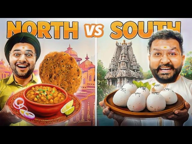 North vs South Indian Food Challenge 