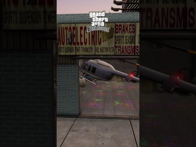 WHICH GTA WILL REPAINT HELICOPTER? (GTA 3 → GTA 5) #shorts #gta