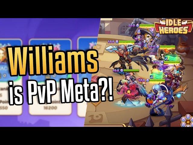 The PvP TEST!!! Williams vs. Sword Edge Arena! - Idle Heroes