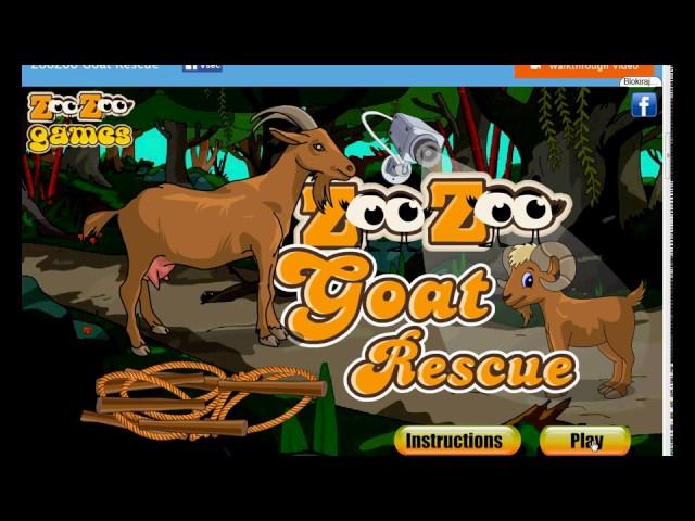 Escape Games Walkthrough: Goat Rescue by ZooZoo Games