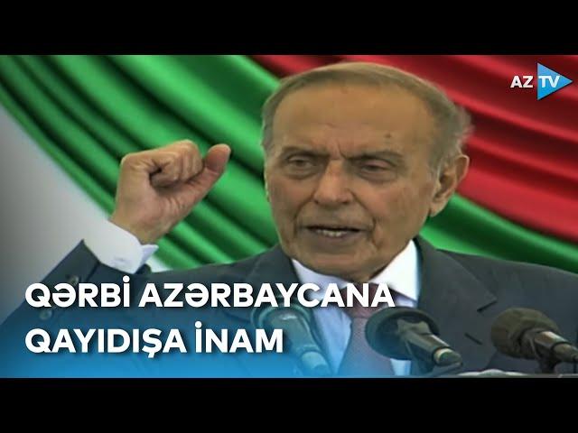 Biz Qərbi Azərbaycana mütləq qayıdacağıq