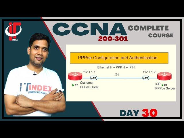 PPPoe Server  Configuration and Authentication | point to point protocol over ethernet  | CCNA