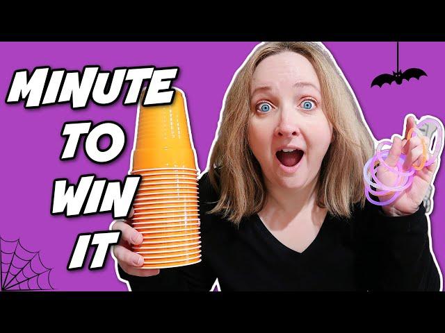 HALLOWEEN MINUTE TO WIN IT GAMES that Adults Love to Play