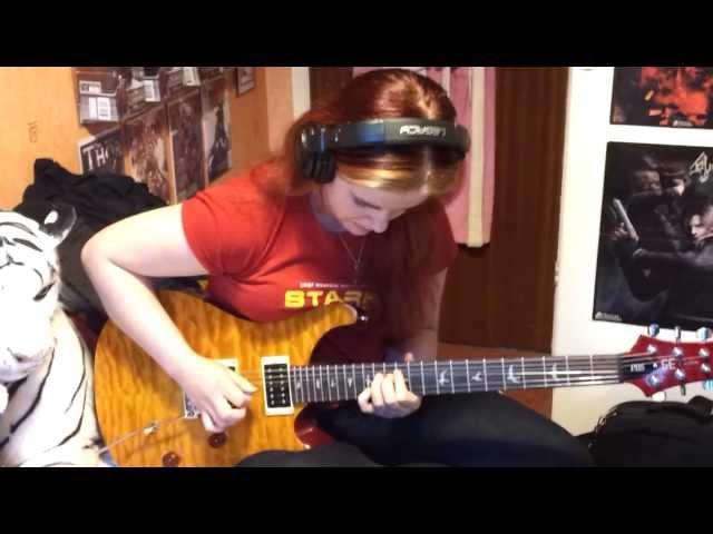 Crystal Planet (Joe Satriani) Guitar Cover - Amy Lewis