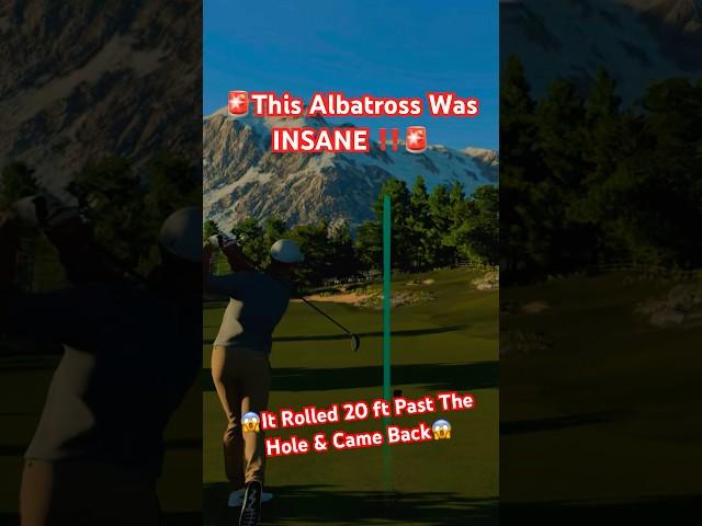 INSANE Albatross Hole Out PGA 2k23! #pgatour2k23 #easportspgatour #golf #golfer #golflife #golfing