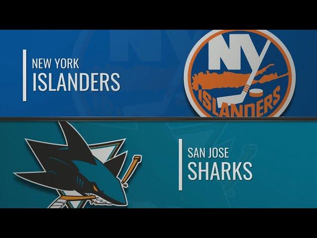 New York Islanders vs San Jose Sharks | Нью-Йорк Айлендерс - Сан-Хосе | НХЛ обзор матчей 23.11.2019