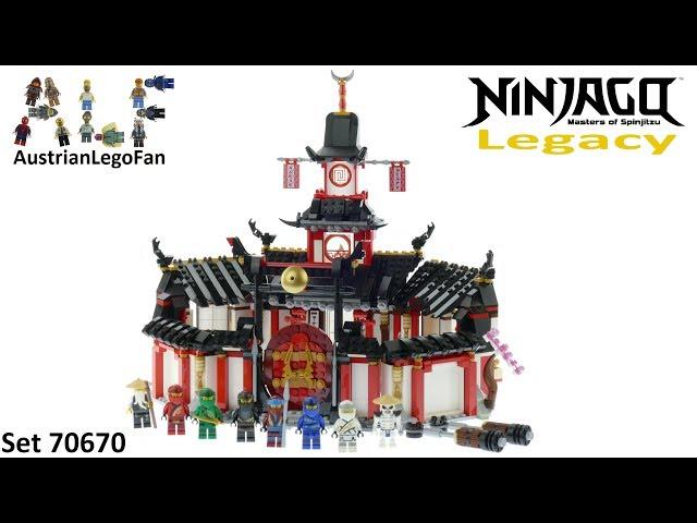 Lego Ninjago Legacy 70670 Monastery of Spinjitzu Speed Build