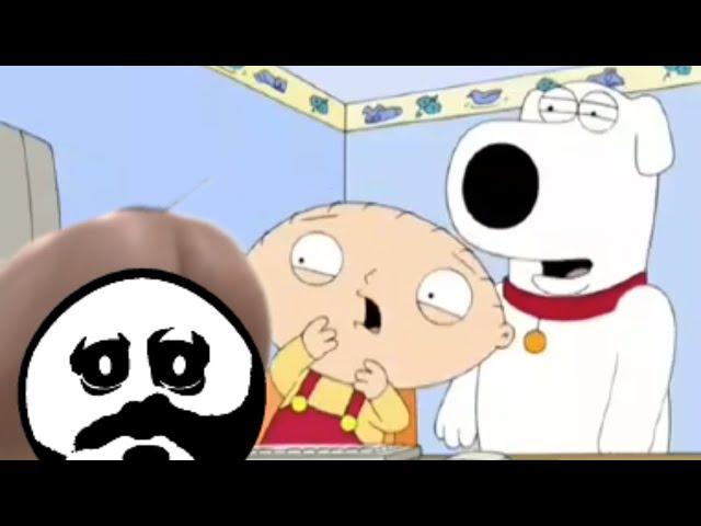 Stewie reacts to Full moon girl transformation (18+)